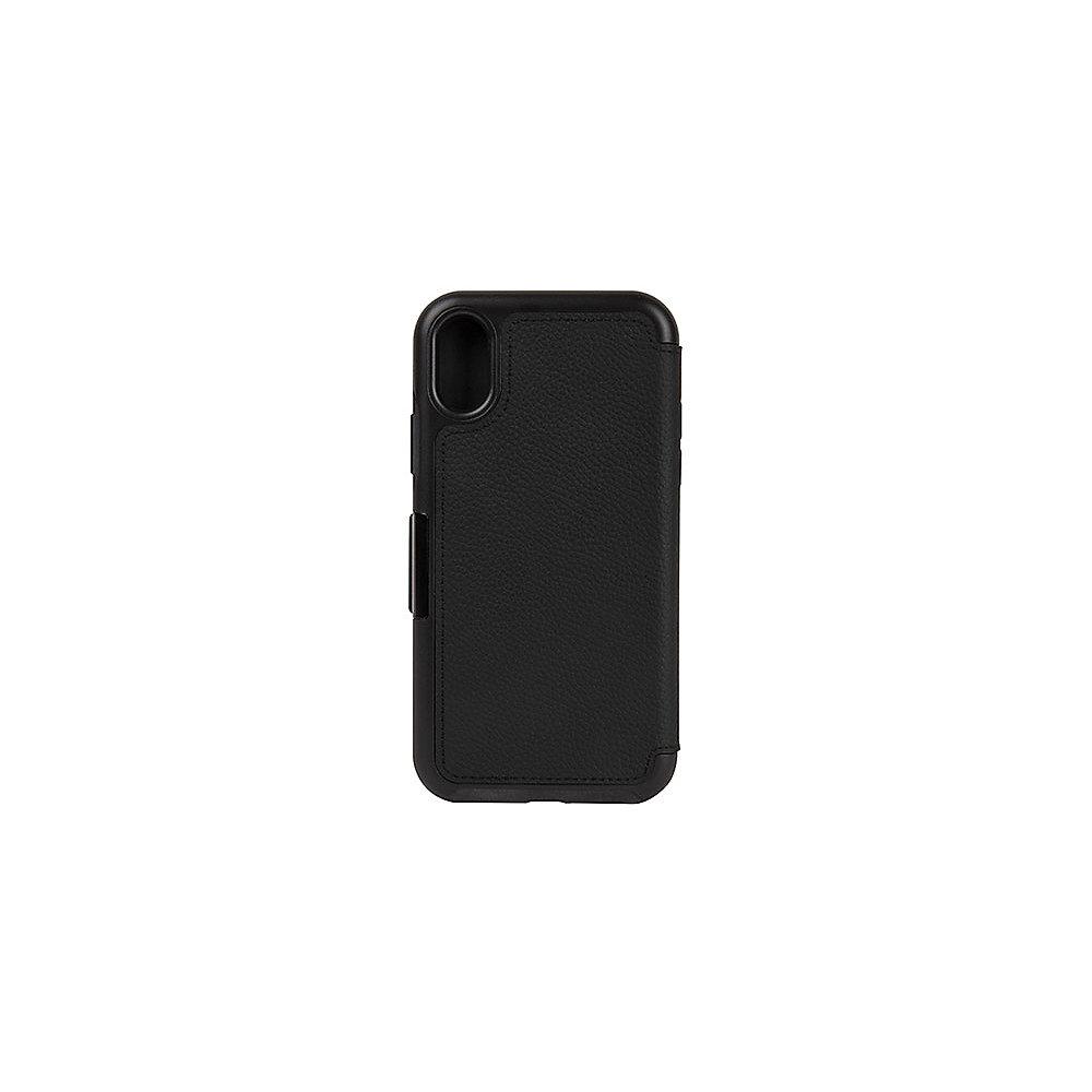OtterBox Strada-Serie Schutzhülle für iPhone X, schwarz