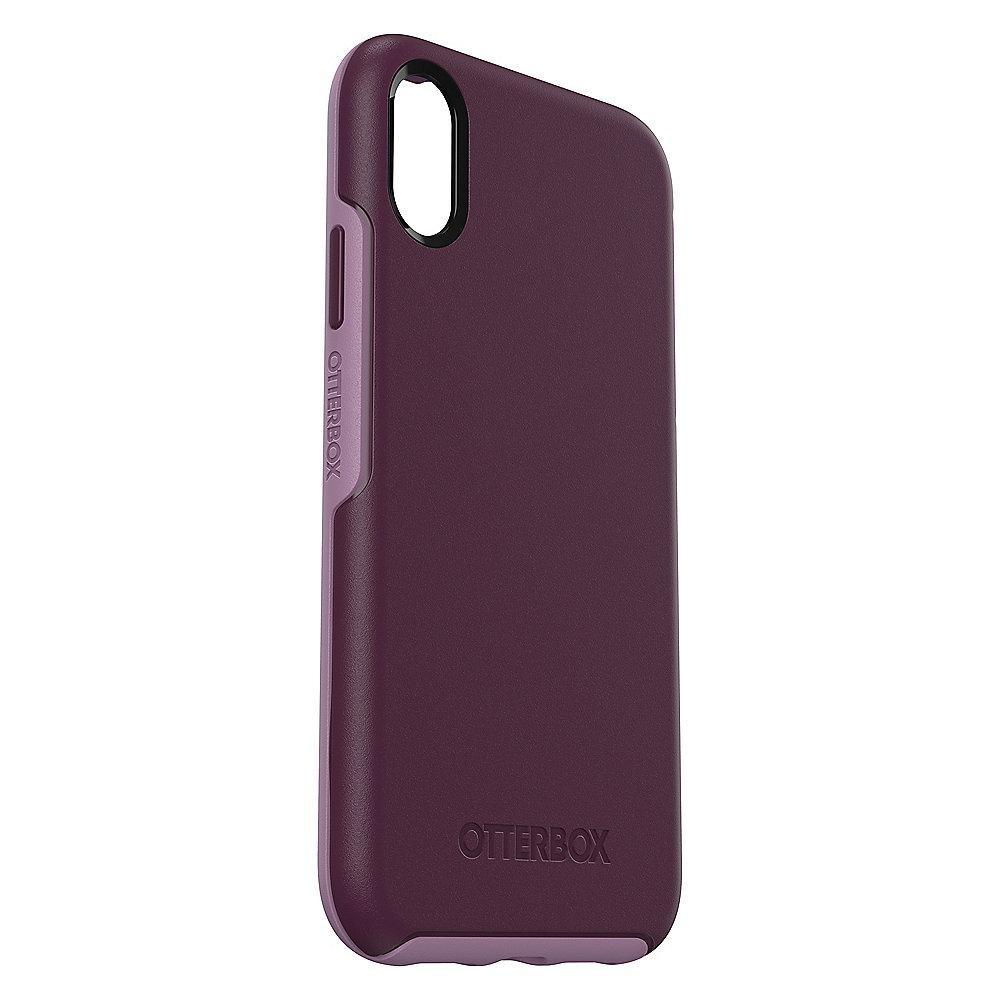 OtterBox Symmetry Series Schutzhülle für iPhone XR violett 77-59865