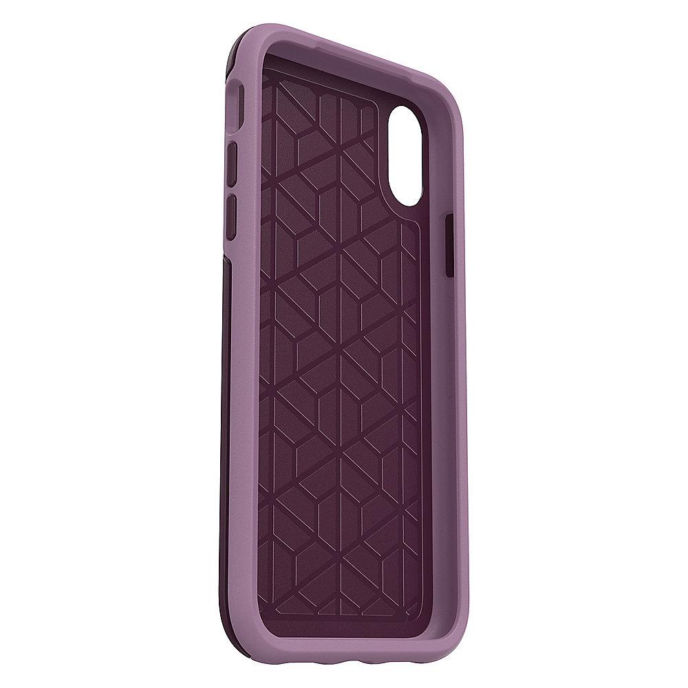 OtterBox Symmetry Series Schutzhülle für iPhone XR violett 77-59865