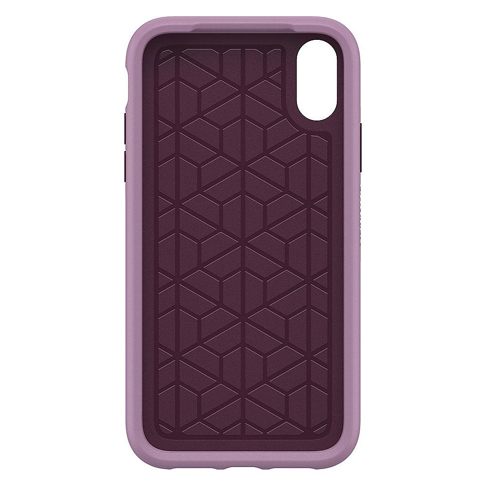 OtterBox Symmetry Series Schutzhülle für iPhone XR violett 77-59865