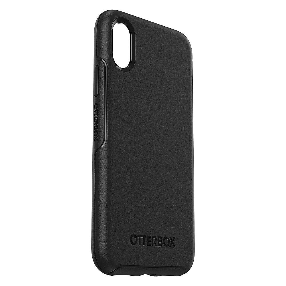 OtterBox Symmetry Series Schutzhülle für iPhone Xs schwarz 77-59572
