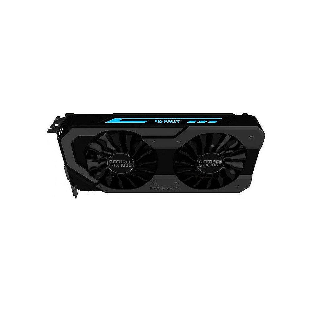 Palit GeForce GTX 1060 JetStream 6GB GDDR5 Grafikkarte DVI/HDMI/3xDP