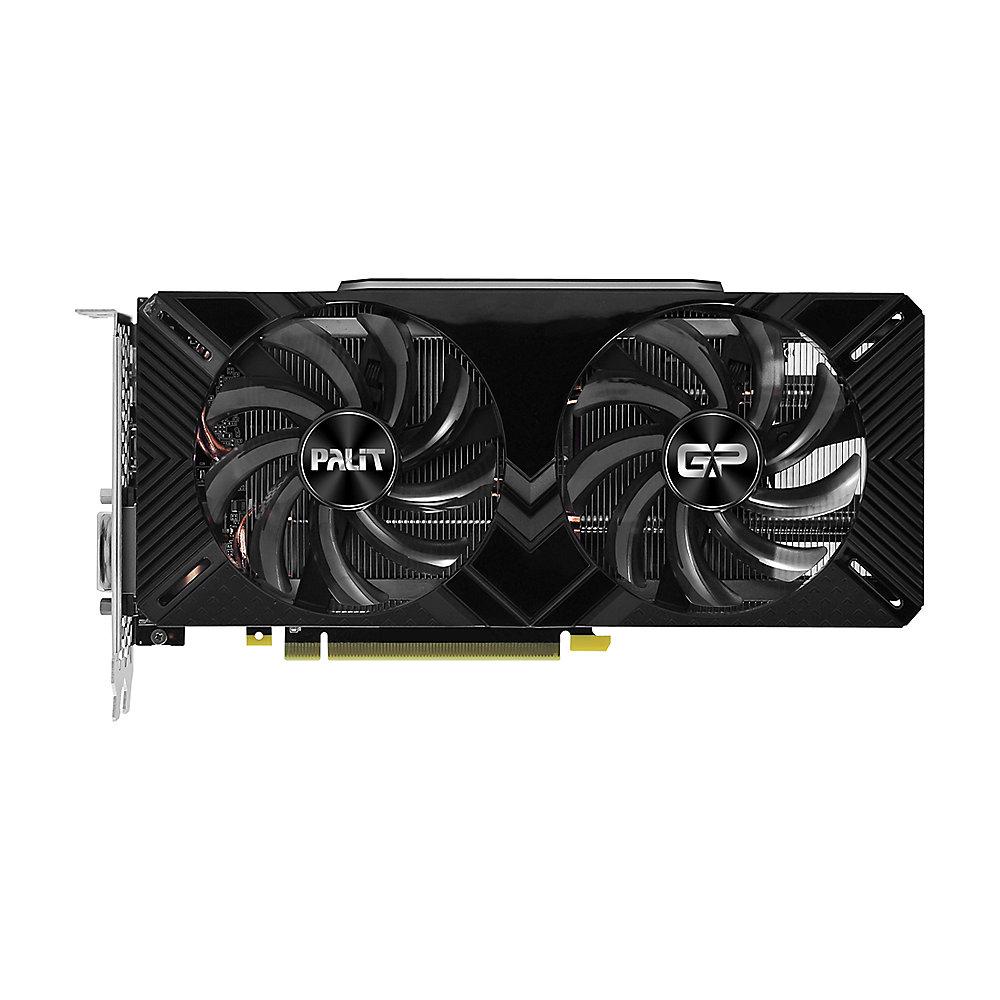 Palit GeForce RTX 2060 GamingPro 6GB GDDR6 Grafikkarte DP/HDMI/DVI, Palit, GeForce, RTX, 2060, GamingPro, 6GB, GDDR6, Grafikkarte, DP/HDMI/DVI