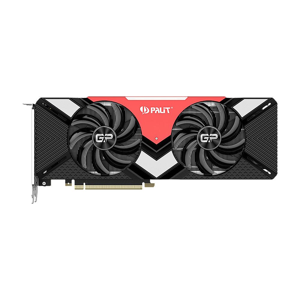 Palit GeForce RTX 2080 GamingPro OC 8GB GDDR6 Grafikkarte 3xDP/HDMI/USB-C, Palit, GeForce, RTX, 2080, GamingPro, OC, 8GB, GDDR6, Grafikkarte, 3xDP/HDMI/USB-C