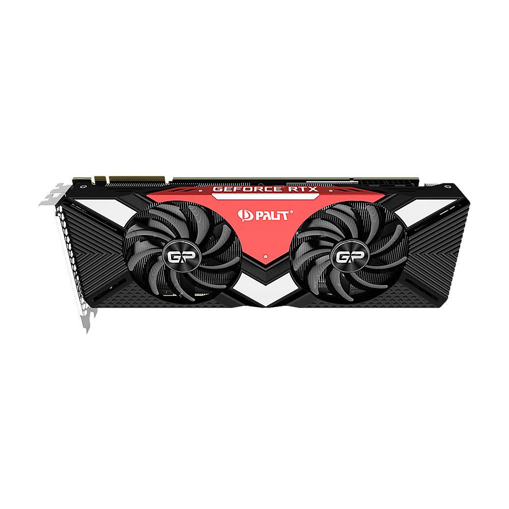 Palit GeForce RTX 2080 GamingPro OC 8GB GDDR6 Grafikkarte 3xDP/HDMI/USB-C