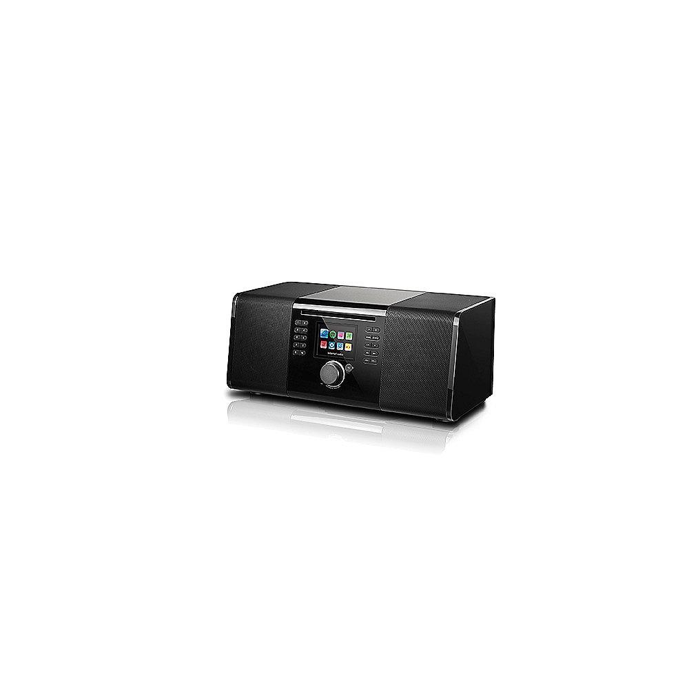 Palona JOJO DAB /FM 2.1-Soundsystem WLAN BT USB Aux-In Fernbedienung schwarz, Palona, JOJO, DAB, /FM, 2.1-Soundsystem, WLAN, BT, USB, Aux-In, Fernbedienung, schwarz