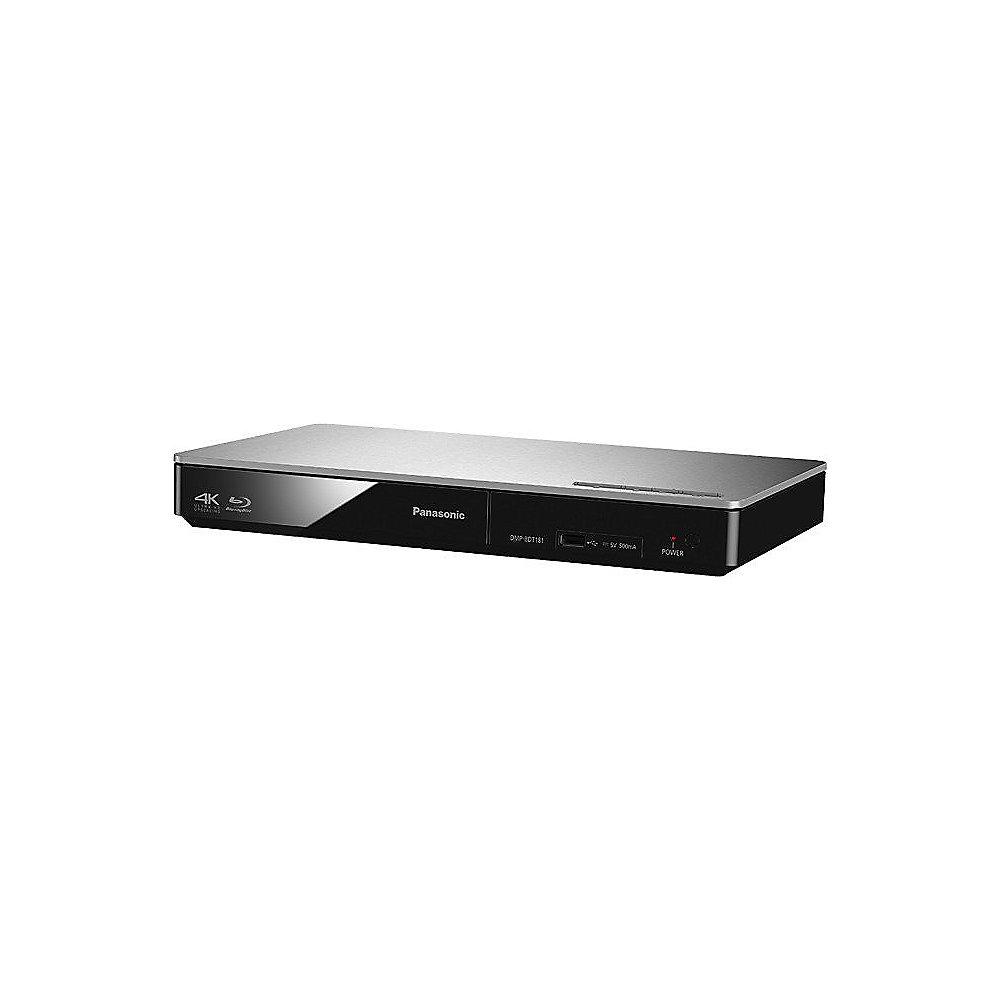 Panasonic DMP-BDT185 Blu-ray Player 4K Upscaling silber