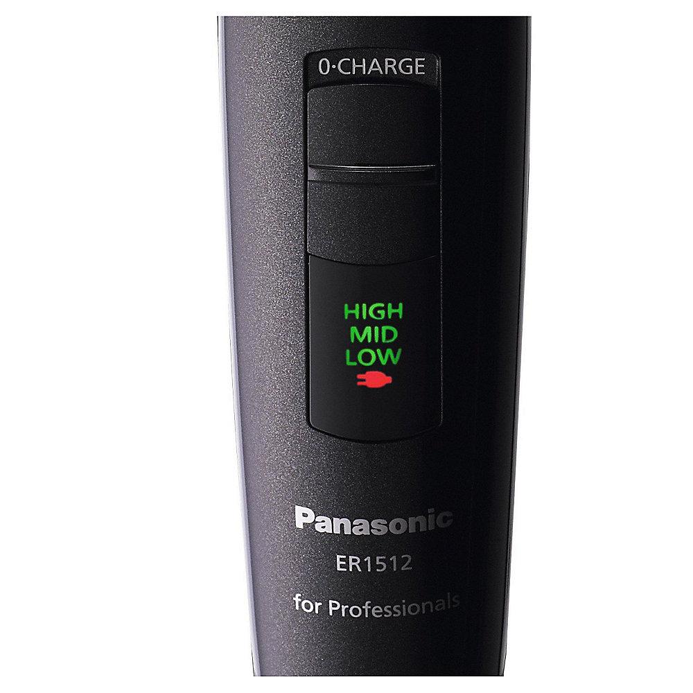 Panasonic ER-1512 Profi-Haarschneidemaschine silber/schwarz, Panasonic, ER-1512, Profi-Haarschneidemaschine, silber/schwarz