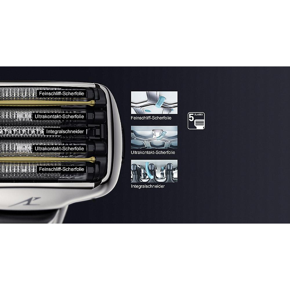 Panasonic ES-CV51 Kompakter Premium-Rasierer schwarz/silber