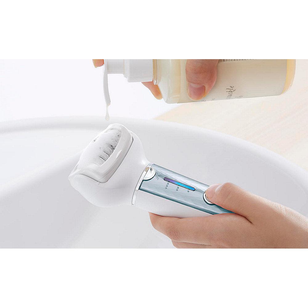 Panasonic ES-EL2A Nass-/Trocken-Epilierer Set blau/weiß