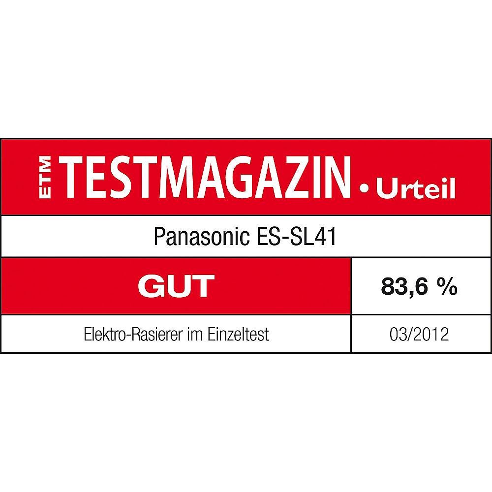 Panasonic ES-SL41 Nass/Trockenrasierer Silber, Panasonic, ES-SL41, Nass/Trockenrasierer, Silber