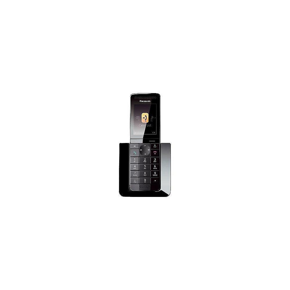Panasonic KX-PRS120GW schnurloses DECT Festnetztelefon, schwarz, Panasonic, KX-PRS120GW, schnurloses, DECT, Festnetztelefon, schwarz