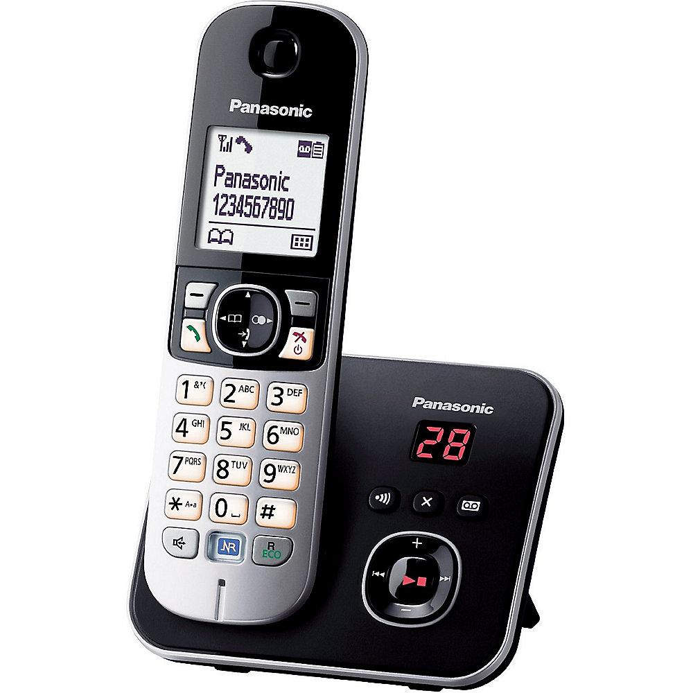 Panasonic KX-TG6824GB schnurloses Festnetztelefon(analog) inkl. Anrufbeantworter