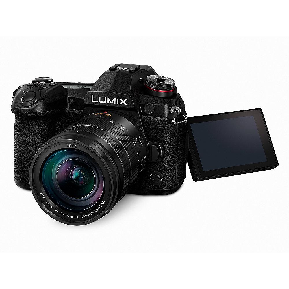 Panasonic Lumix DC-G9 Kit 12-60mm Systemkamera, Panasonic, Lumix, DC-G9, Kit, 12-60mm, Systemkamera