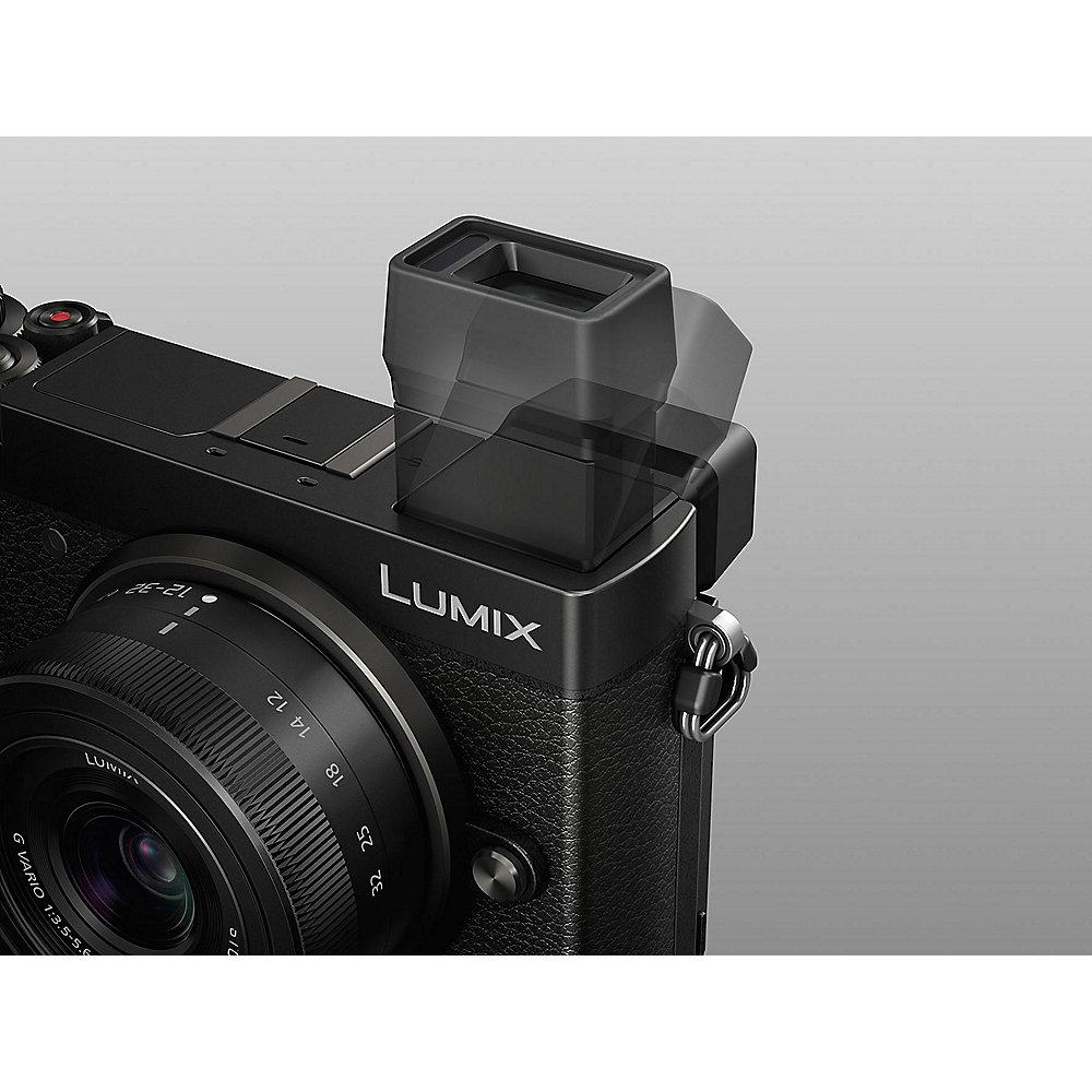 Panasonic Lumix DC-GX9 Kit Systemkamera 20MP mit Objektiv H-FS12032E-K