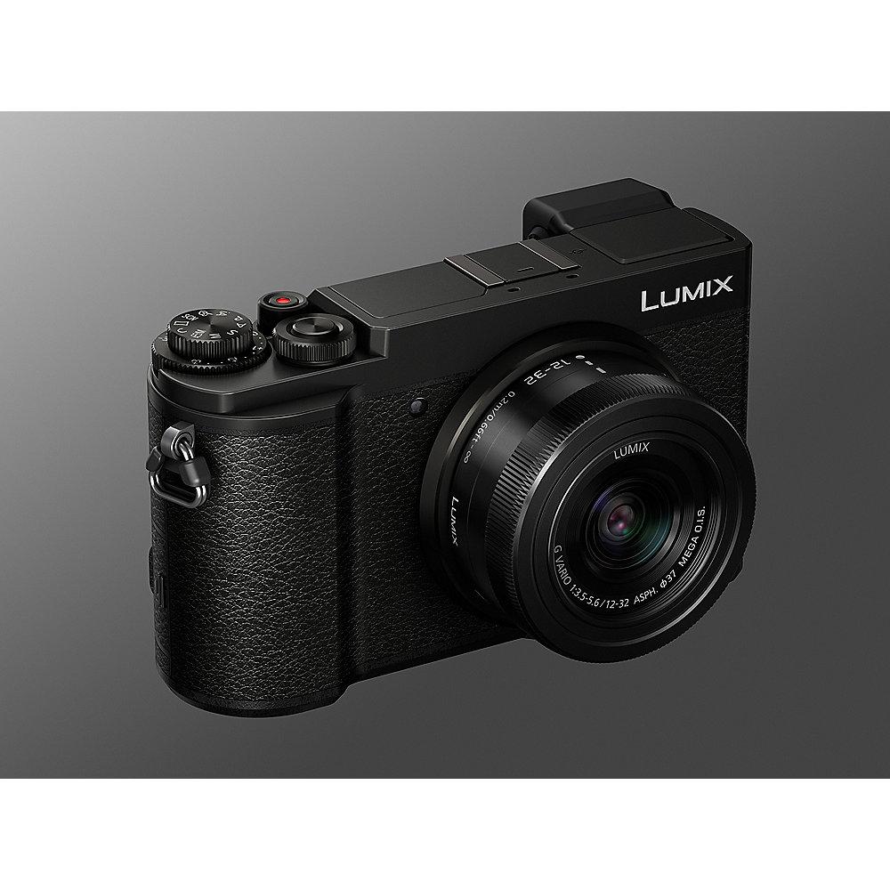 Panasonic Lumix DC-GX9 Kit Systemkamera 20MP mit Objektiv H-FS12032E-K, Panasonic, Lumix, DC-GX9, Kit, Systemkamera, 20MP, Objektiv, H-FS12032E-K