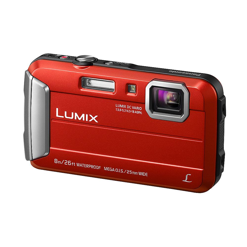 Panasonic Lumix DMC-FT30 Unterwasserkamera rot