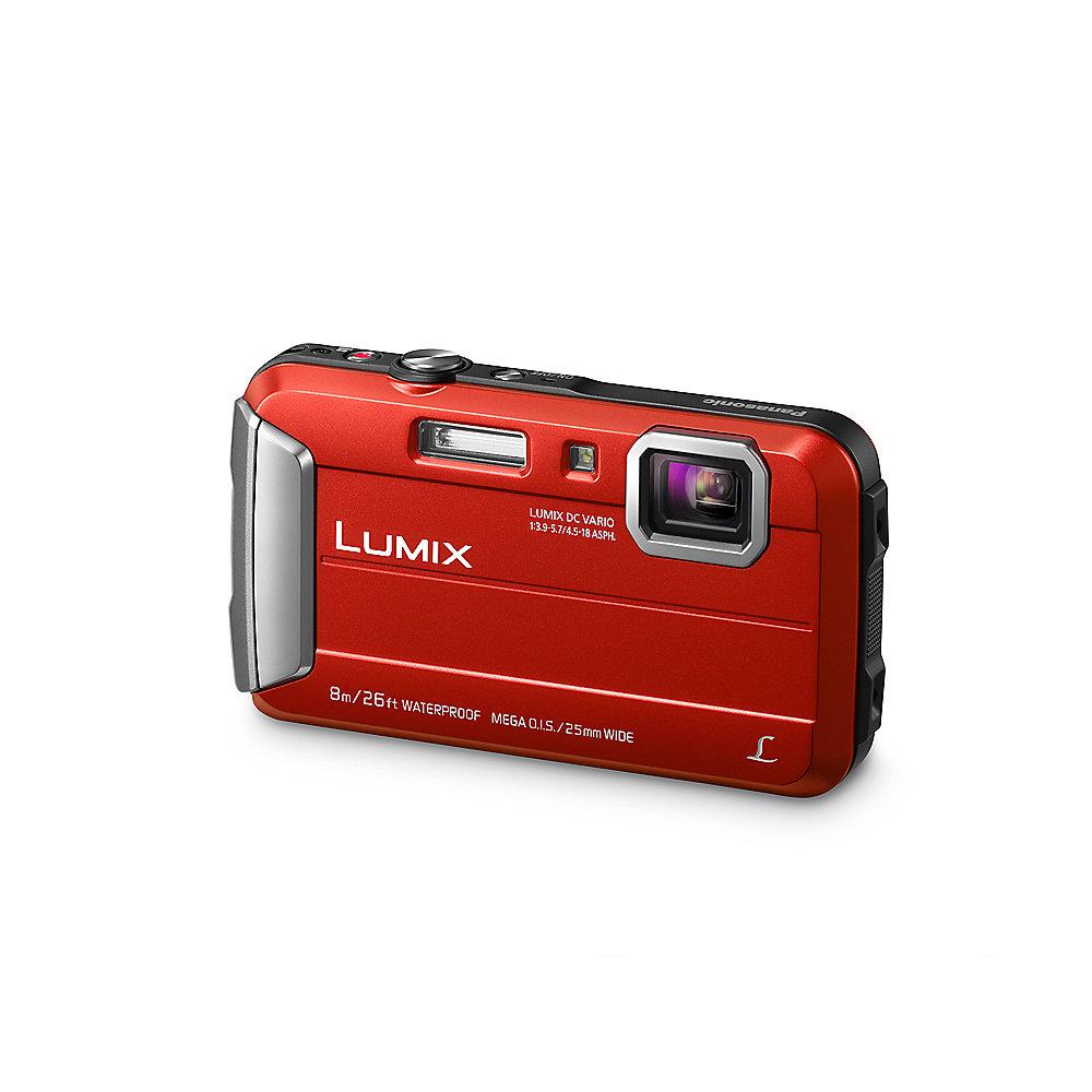 Panasonic Lumix DMC-FT30 Unterwasserkamera rot