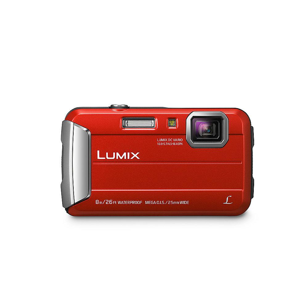 Panasonic Lumix DMC-FT30 Unterwasserkamera rot