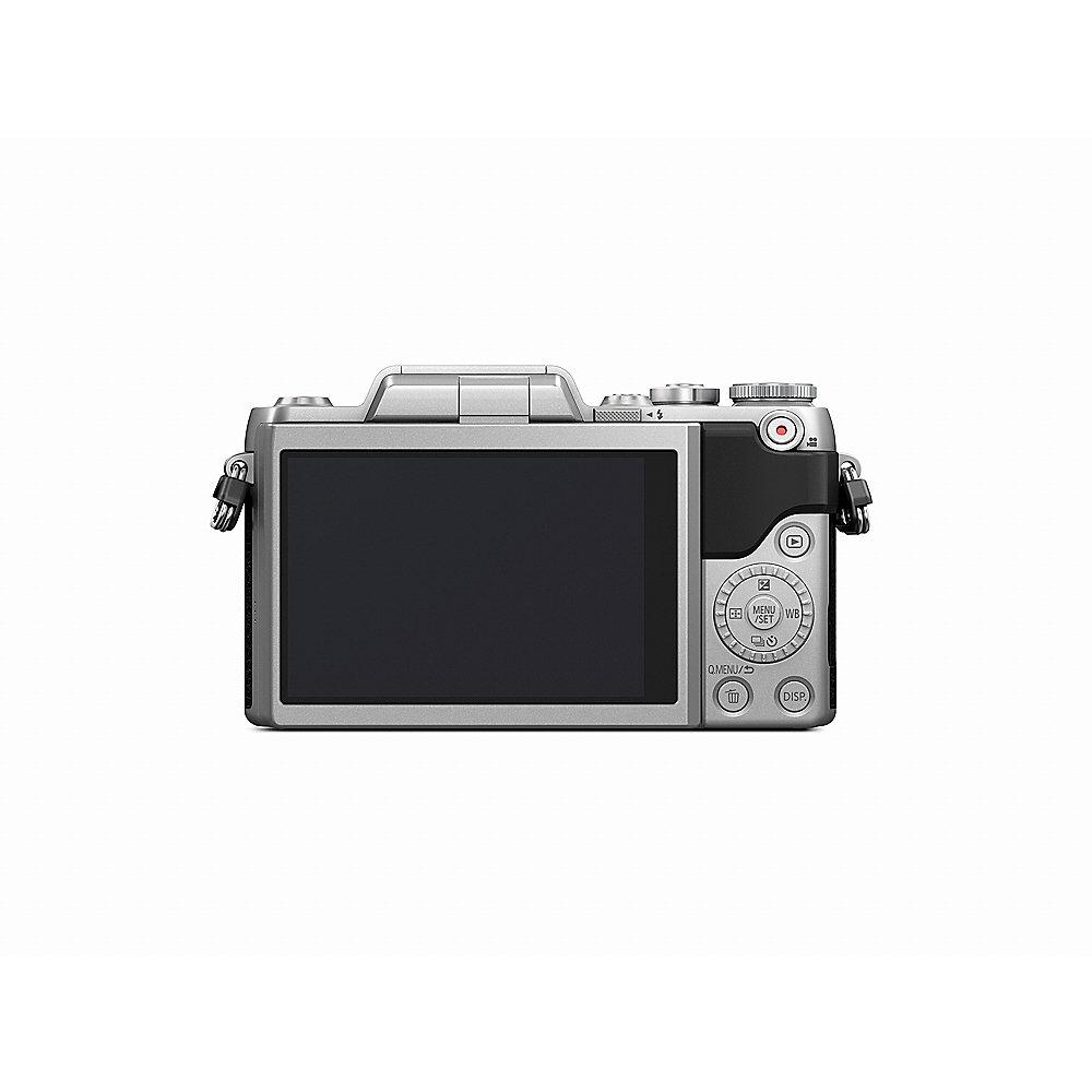 Panasonic Lumix DMC-GF7 Kit 12-32mm Systemkamera schwarz/silber