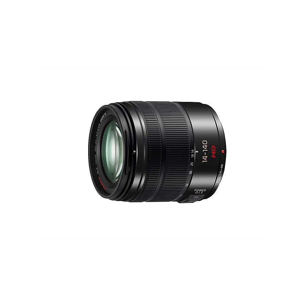 Panasonic Lumix G Vario 14-140mm f/3.5-5.6 Asph. Power OIS Reise Zoom H-FS14140, Panasonic, Lumix, G, Vario, 14-140mm, f/3.5-5.6, Asph., Power, OIS, Reise, Zoom, H-FS14140