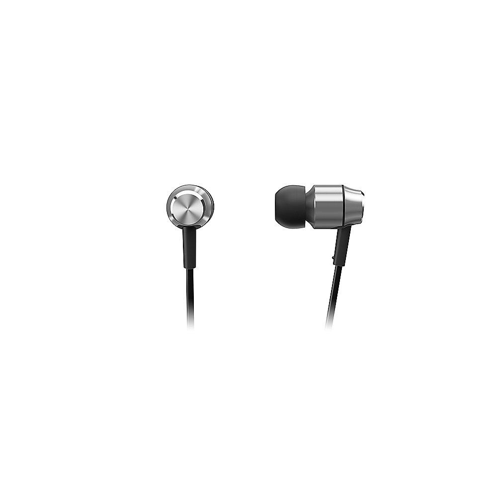 Panasonic RP-HDE5ME-S In-Ear Kopfhörer, High Resolution, Aluminium-Body