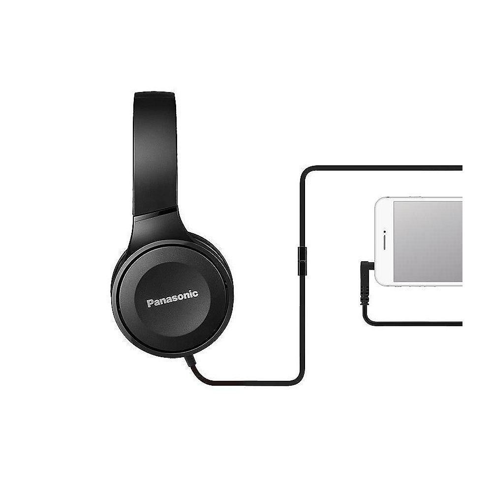 Panasonic RP-HF100M On-Ear Kopfhörer schwarz