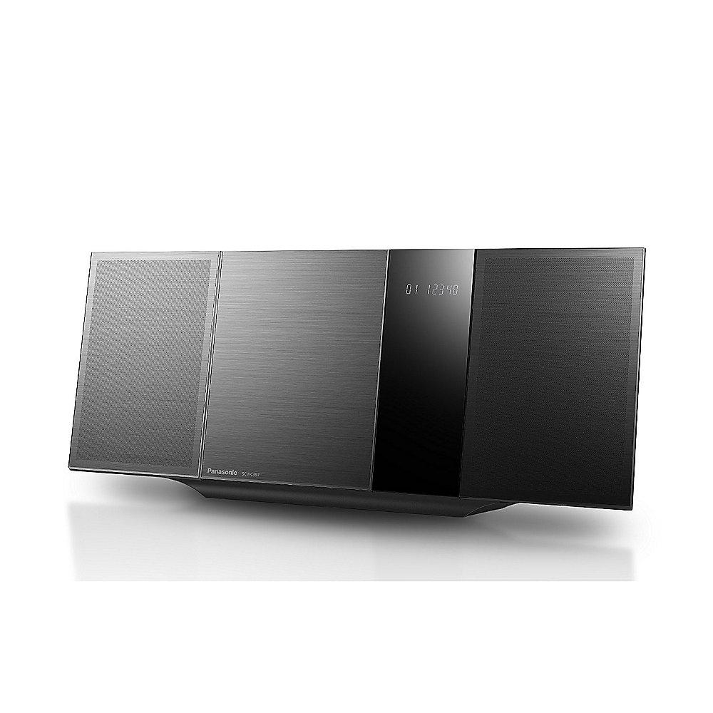 Panasonic SC-HC397 Micro HiFi System mit Bluetooth und Digitalradio schwarz, Panasonic, SC-HC397, Micro, HiFi, System, Bluetooth, Digitalradio, schwarz