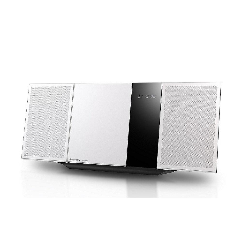 Panasonic SC-HC397 Micro HiFi System mit Bluetooth und Digitalradio weiß, Panasonic, SC-HC397, Micro, HiFi, System, Bluetooth, Digitalradio, weiß