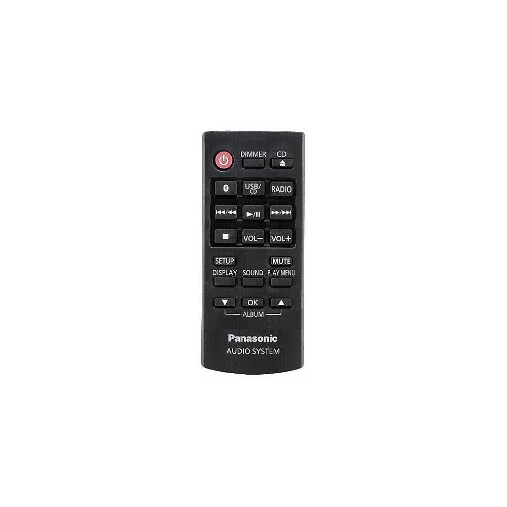 Panasonic SC-PM250BEG-S Micro HiFi System mit Bluetooth, USB, DAB