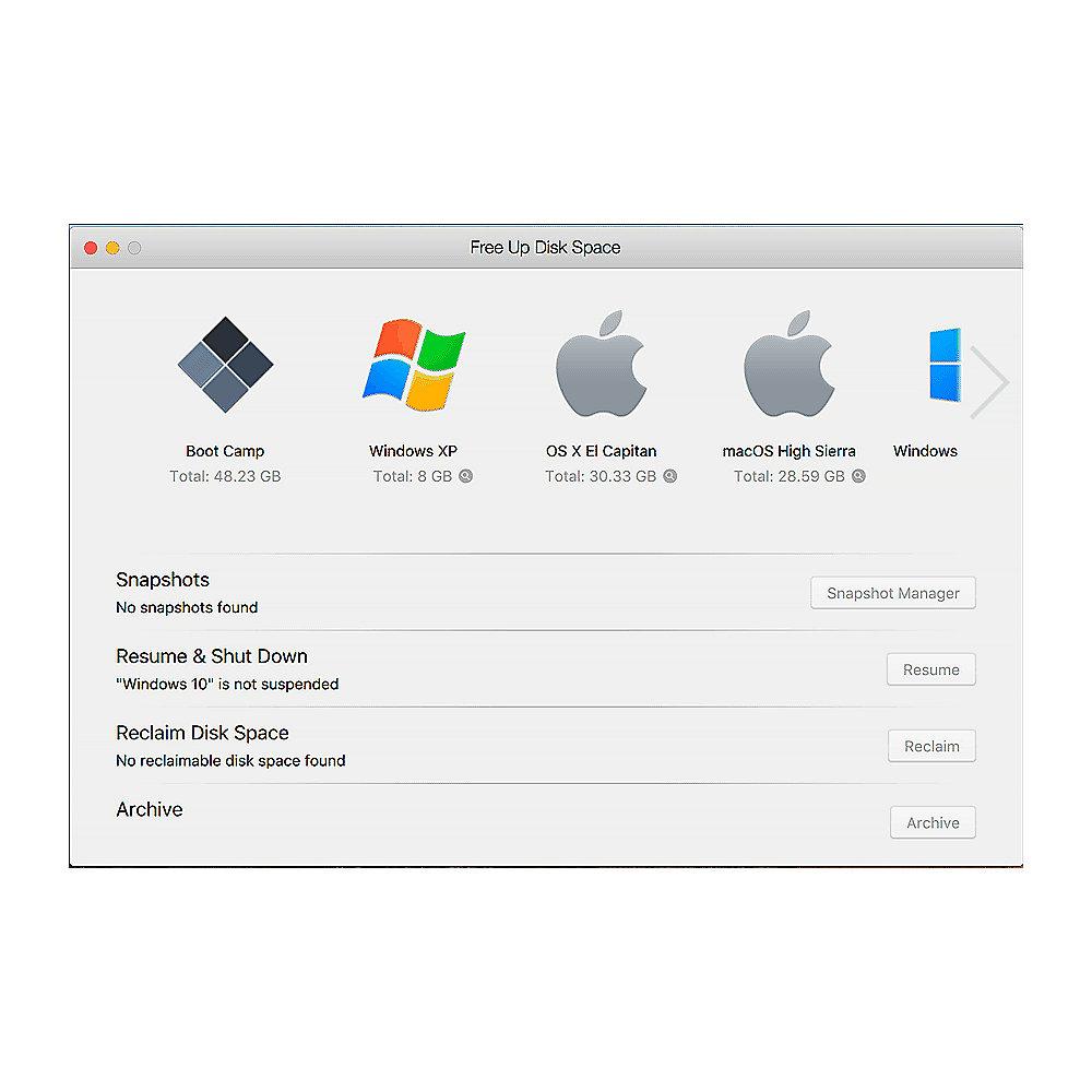 Parallels Desktop 14 für Mac OEM Flat Pack, Subscription 1 Jahr