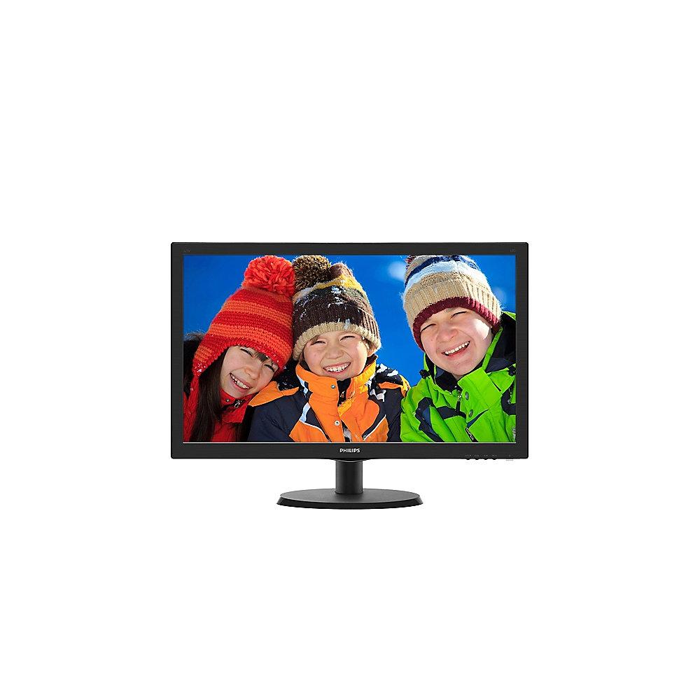 Philips 223V5LSB/00 54,6 cm (21,5") 16:9 Full HD Monitor VGA/DVI 5 ms 10Mio:1