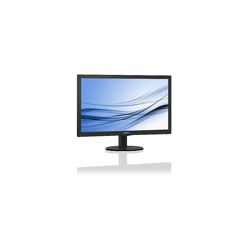 Philips 223V5LSB/00 54,6 cm (21,5") 16:9 Full HD Monitor VGA/DVI 5 ms 10Mio:1