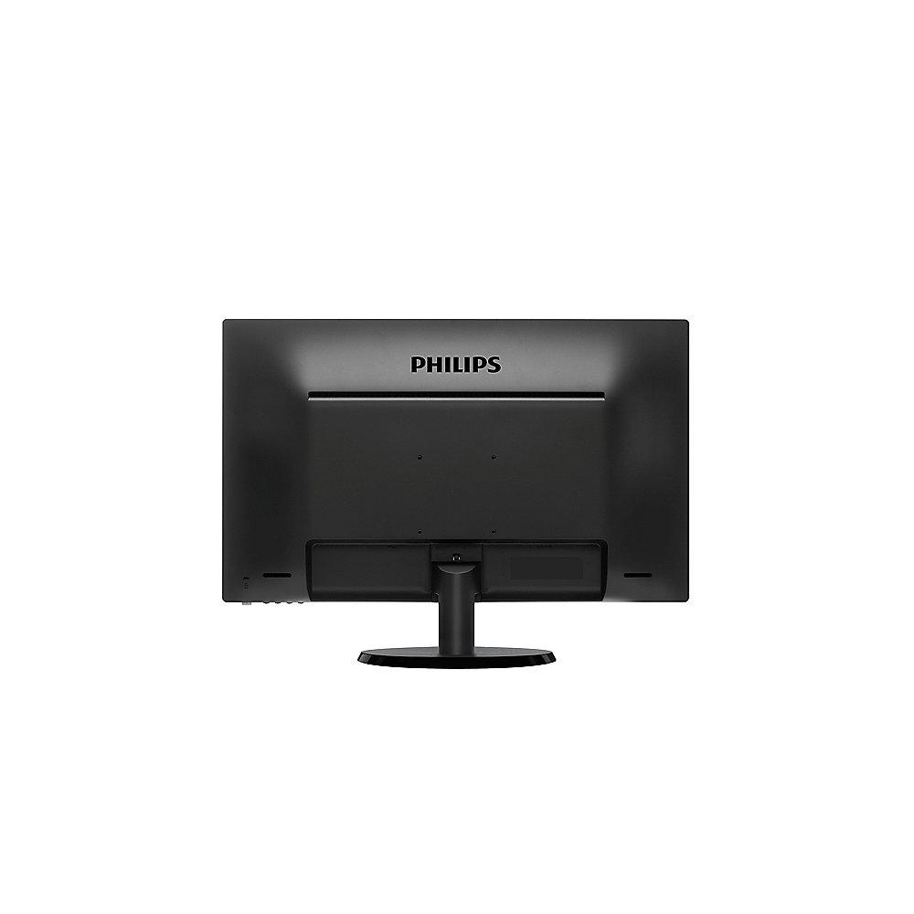 Philips 223V5LSB/00 54,6 cm (21,5") 16:9 Full HD Monitor VGA/DVI 5 ms 10Mio:1