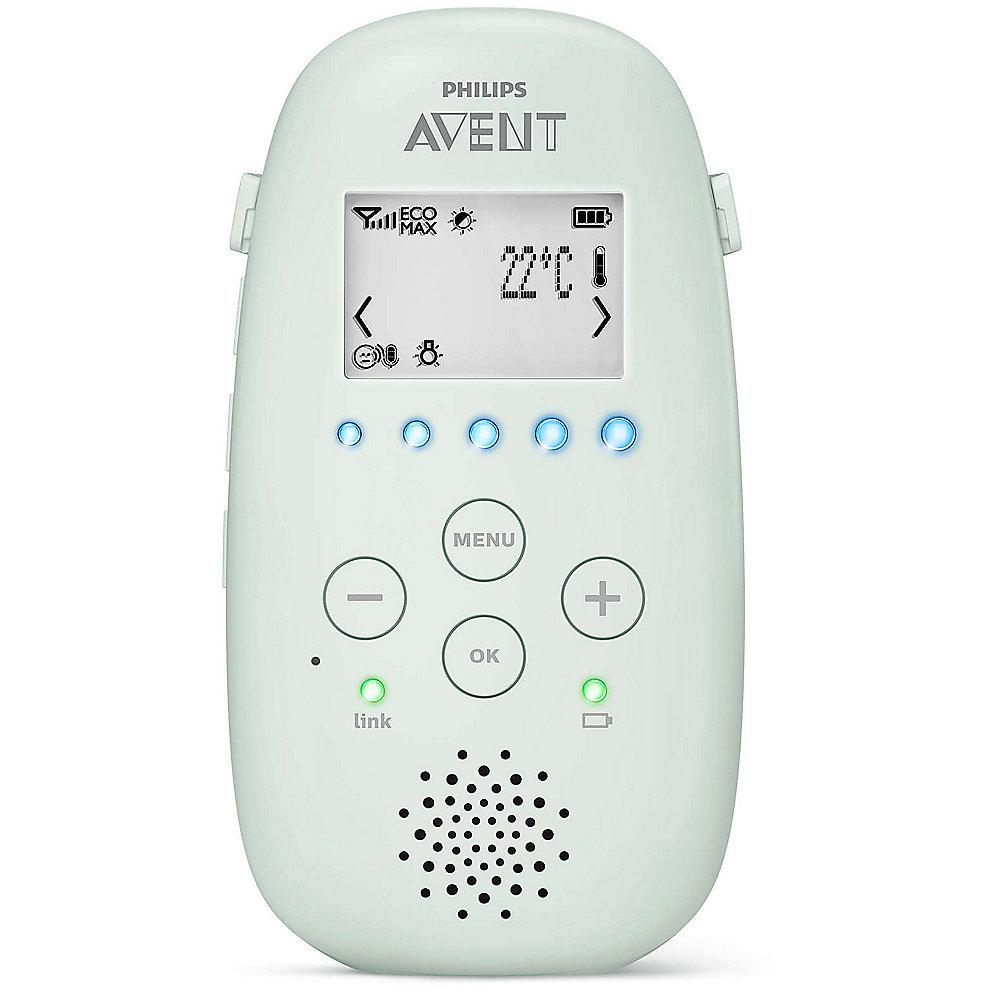 Philips Avent SCD721/26 DECT-Babyphone mit Schlafliedern, Temperatursensor