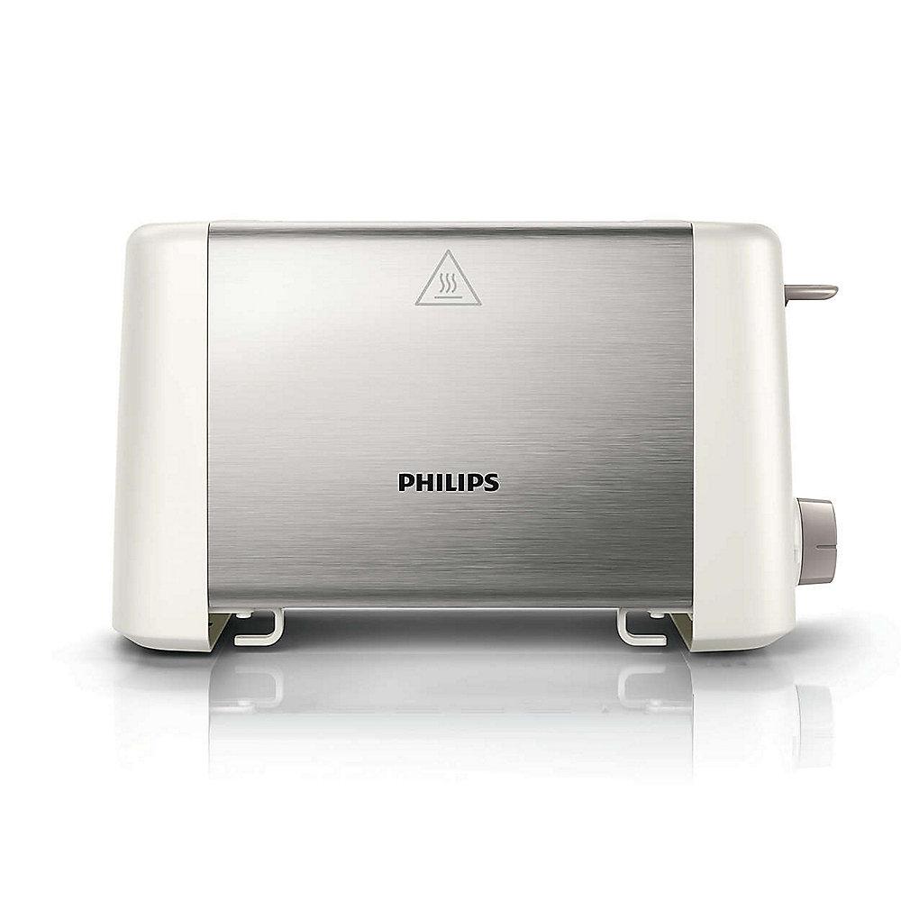 Philips Daily Collection HD4825/00 Toaster Weiß Edelstahl