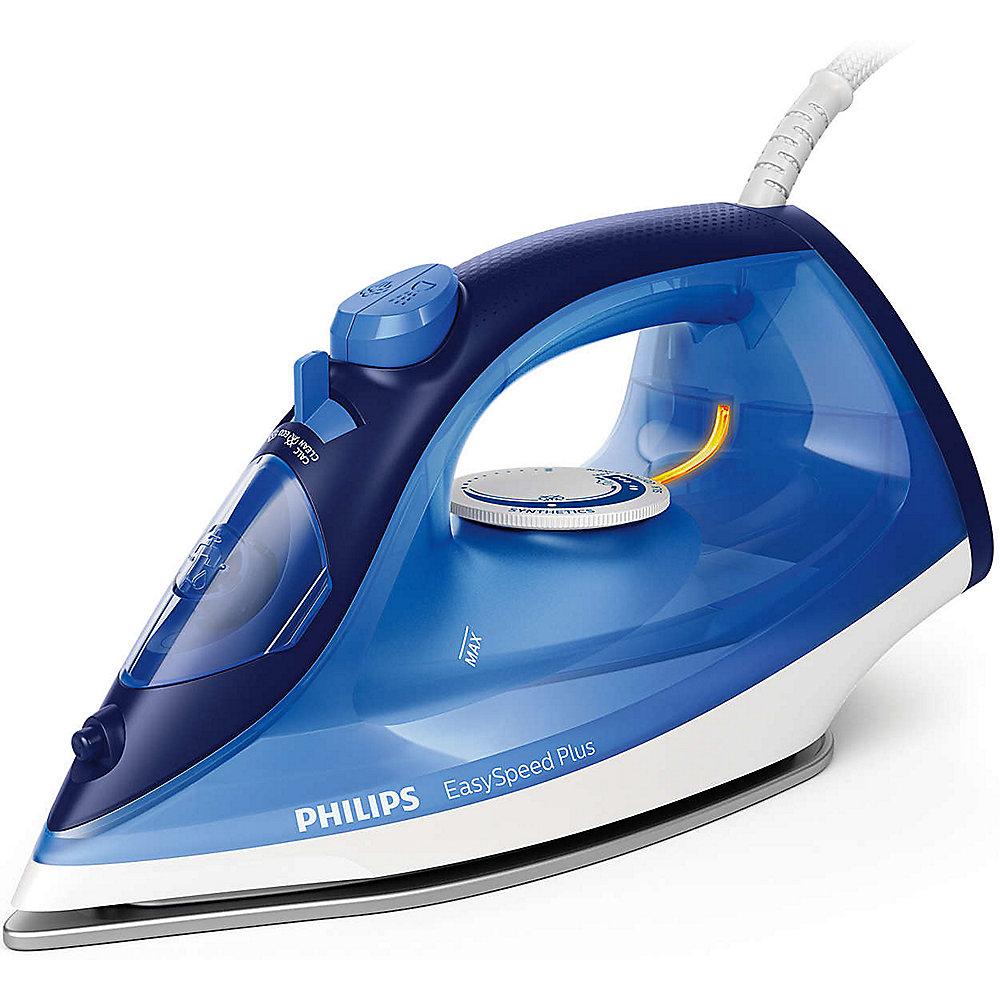 Philips GC2145/20 EasySpeed Plus Dampfbügeleisen 2100W weiß/blau, Philips, GC2145/20, EasySpeed, Plus, Dampfbügeleisen, 2100W, weiß/blau