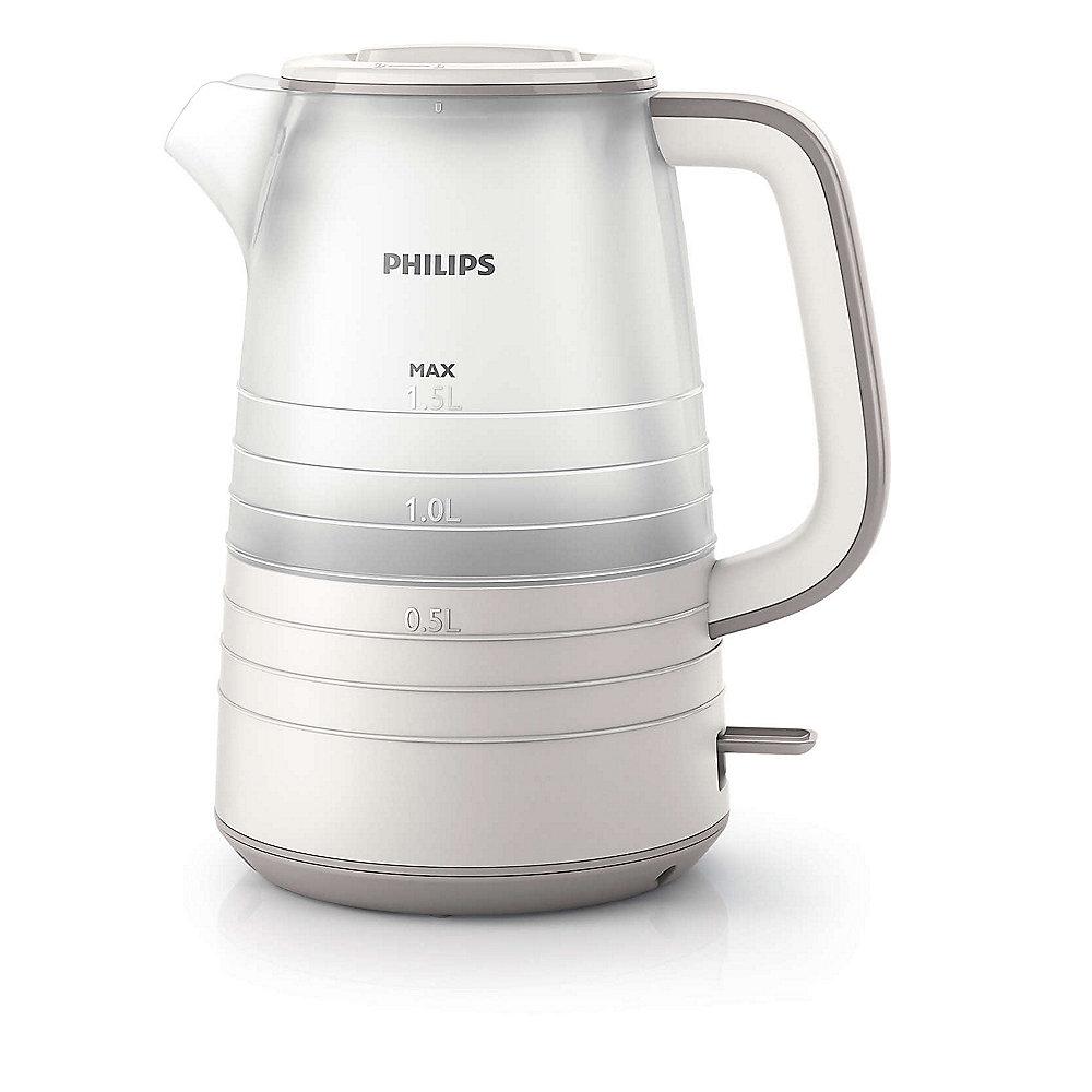 Philips HD9334/20 Wasserkocher 1,5l 2200W weiß/transparent