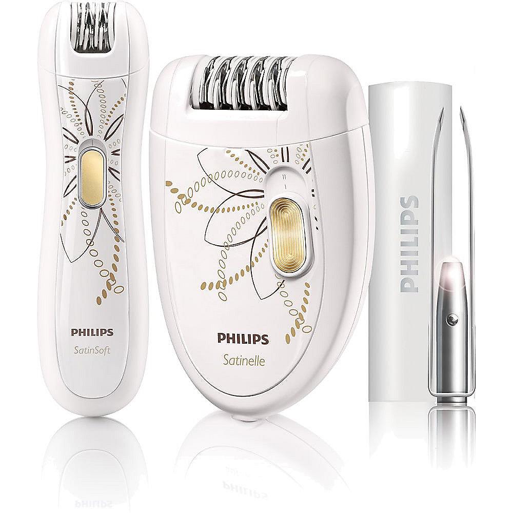Philips HP6540/00 Epilierer & Bikinitrimmer & Pinzetten-Set