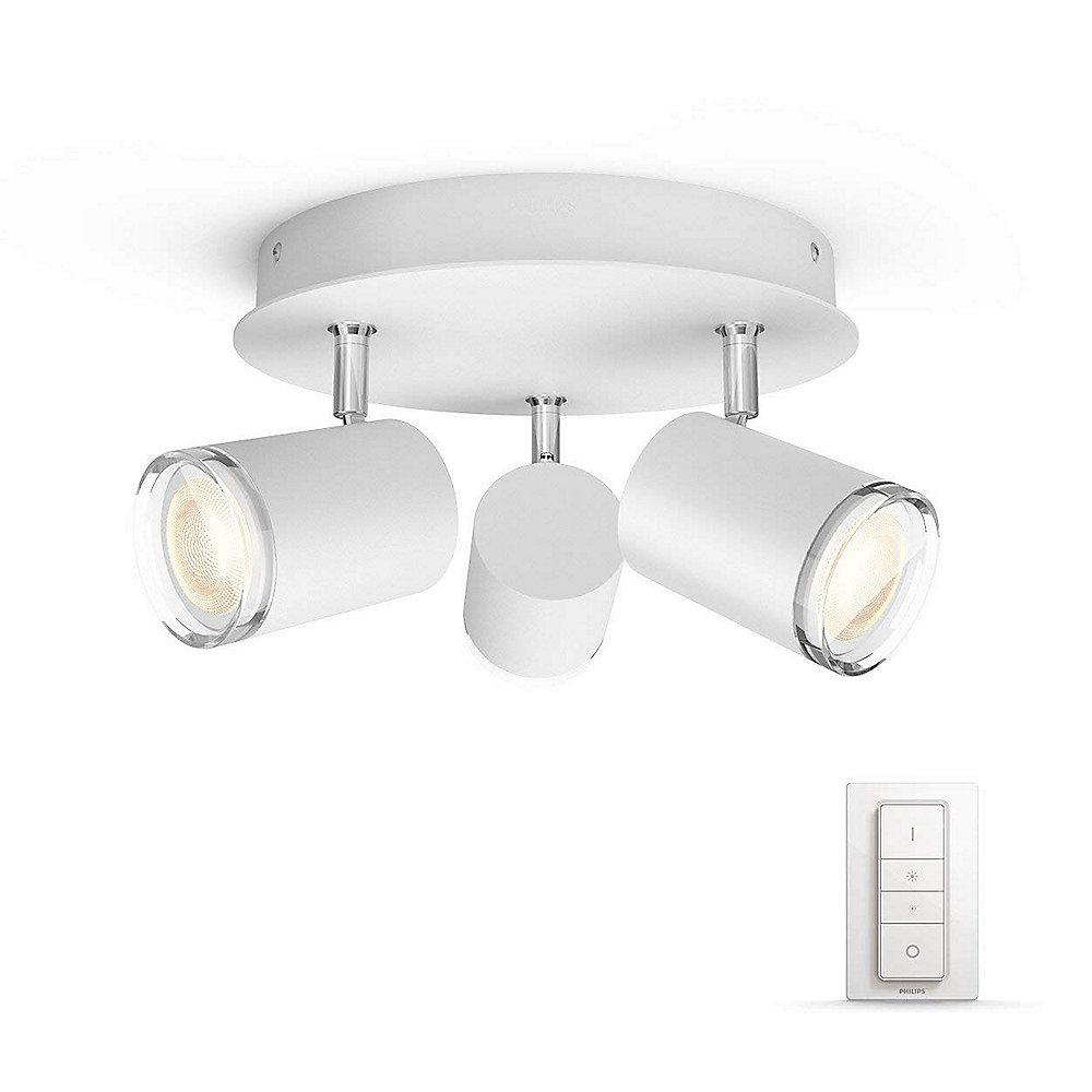 Philips Hue White Ambiance Adore Deckenleuchte rund inkl. Dimmschalter