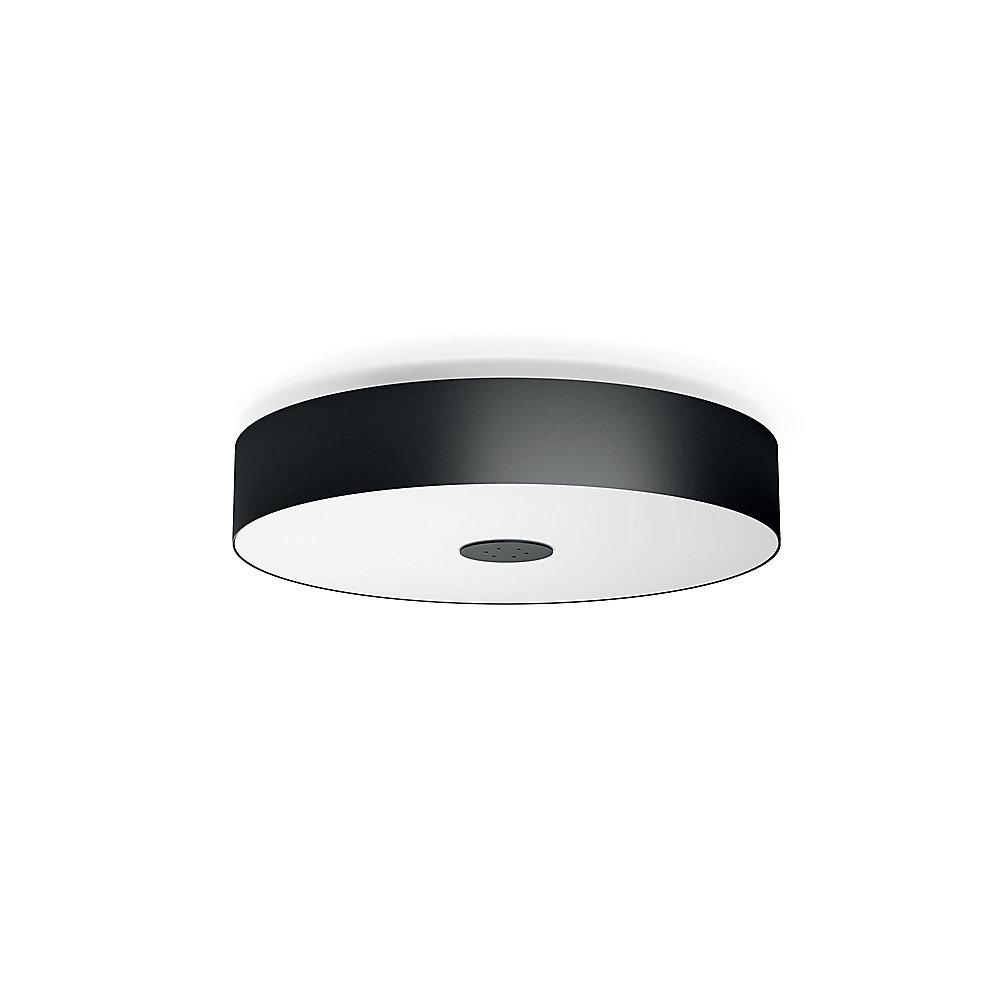 Philips Hue White Ambiance Fair Deckenleuchte schwarz inkl. Dimmschalter