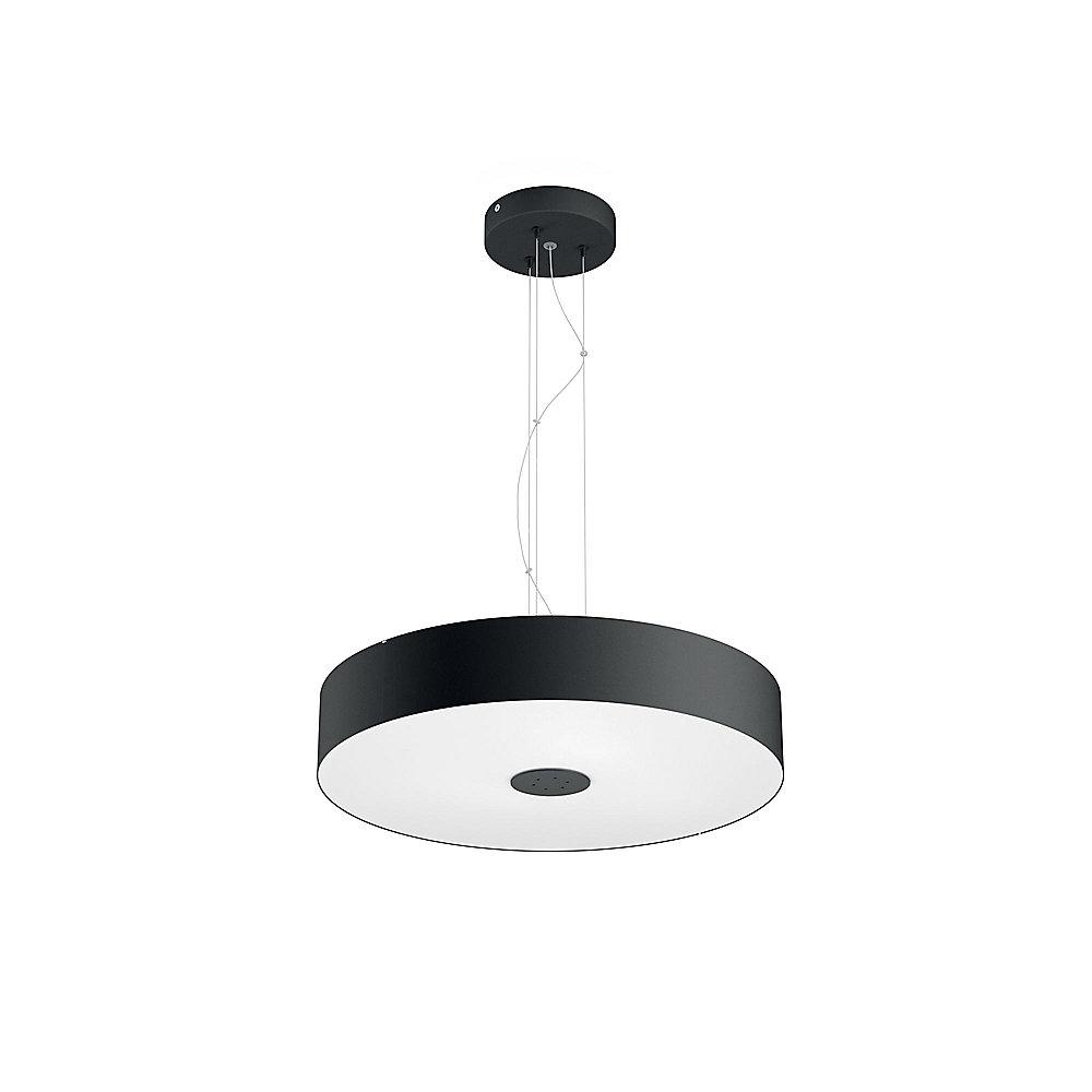 Philips Hue White Ambiance Fair Pendelleuchte schwarz inkl. Dimmschalter