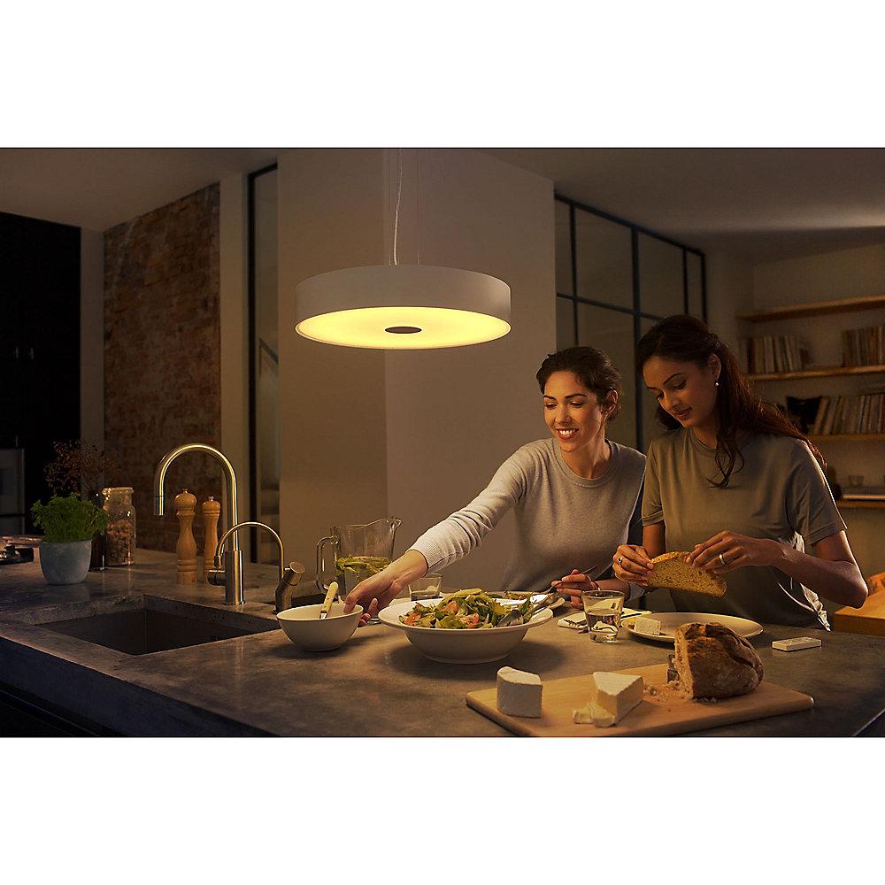 Philips Hue White Ambiance Fair Pendelleuchte weiß inkl. Dimmschalter