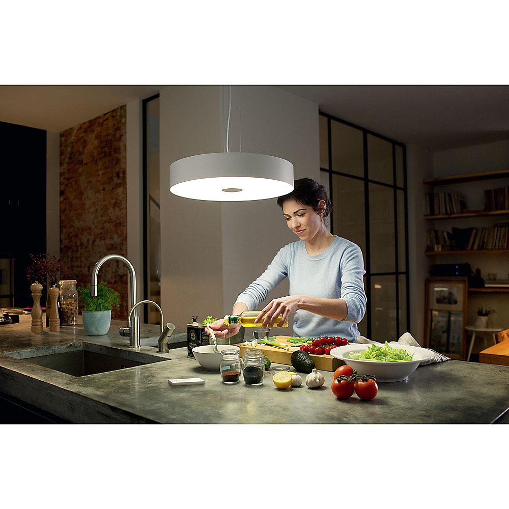 Philips Hue White Ambiance Fair Pendelleuchte weiß inkl. Dimmschalter