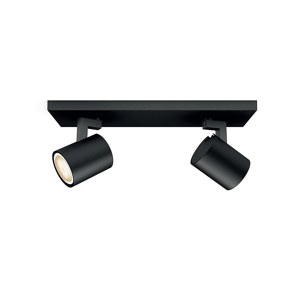 Philips Hue White Ambiance Runner Wand-/Deckenspot schwarz inkl. Dimmschalter