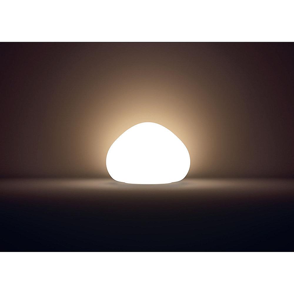 Philips Hue White Ambiance Wellner Tischleuchte weiß inkl. Dimmschalter