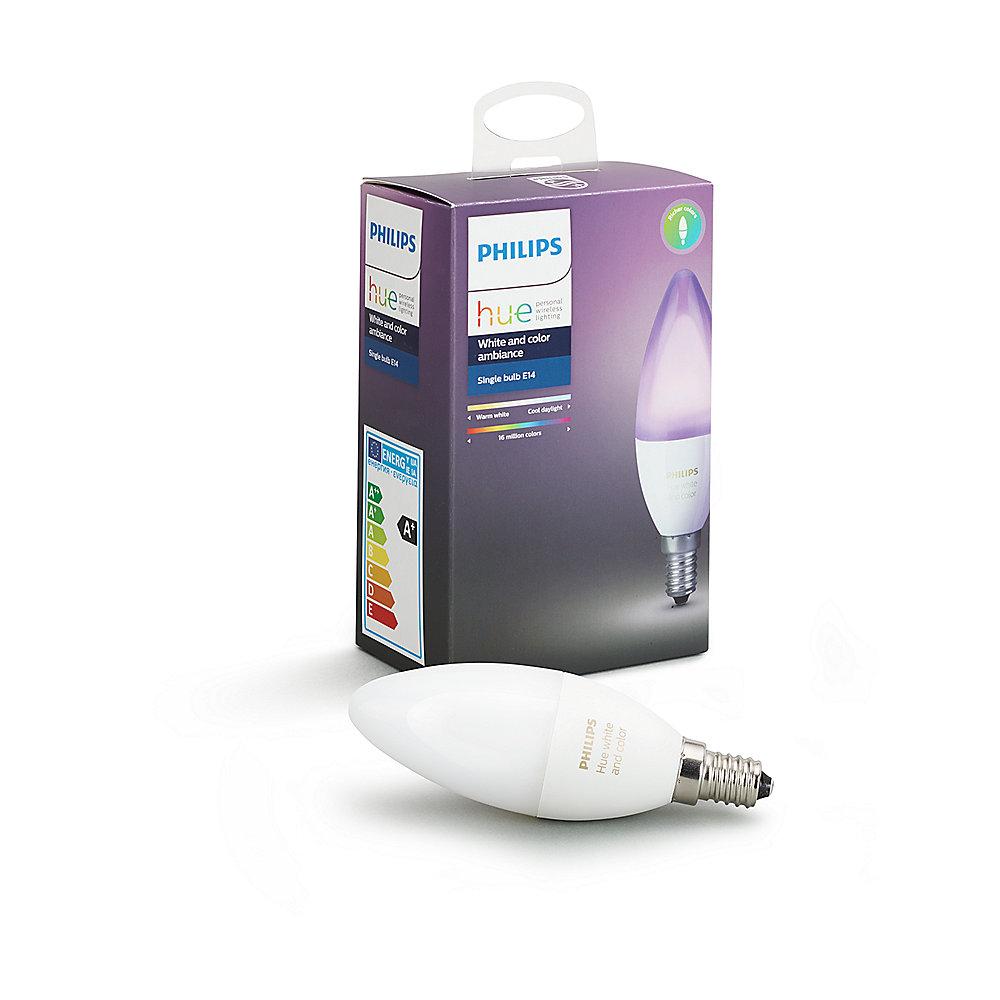 Philips Hue White and Color Ambiance E14 LED Kerze (RGBW)