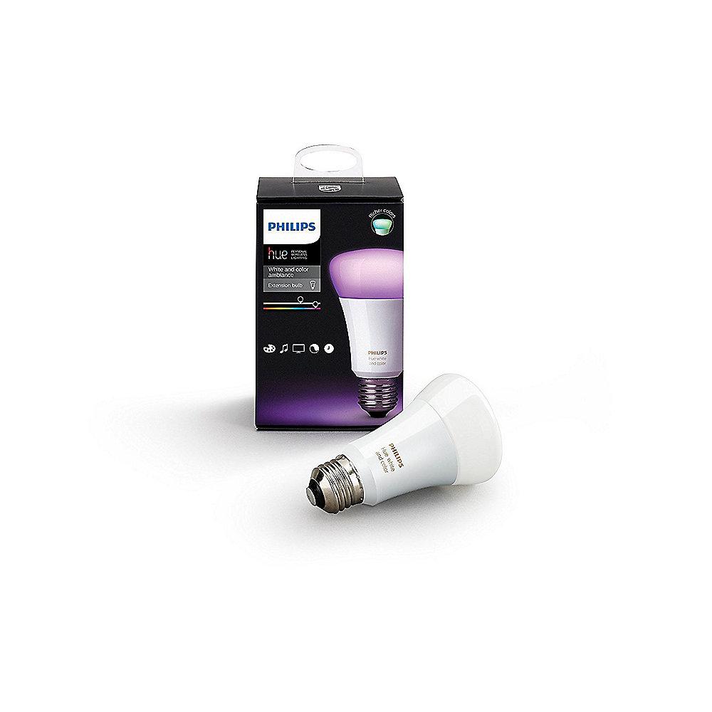 Philips Hue White and Color Ambiance E27 LED Lampe (RGBW), Philips, Hue, White, Color, Ambiance, E27, LED, Lampe, RGBW,