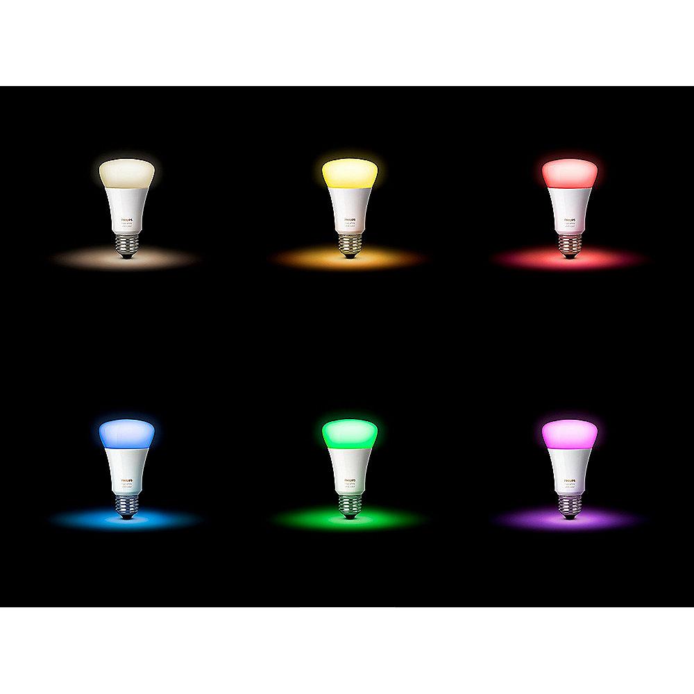 Philips Hue White and Color Ambiance E27 LED Lampe (RGBW), Philips, Hue, White, Color, Ambiance, E27, LED, Lampe, RGBW,