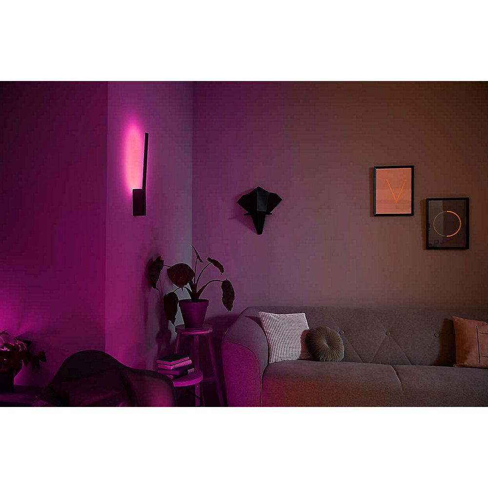 Philips Hue White and Color Ambiance Liane Wandleuchte schwarz, Philips, Hue, White, Color, Ambiance, Liane, Wandleuchte, schwarz